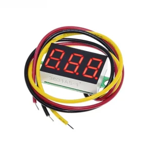 Voltímetro digital 0.36 pulgadas 0V-100V