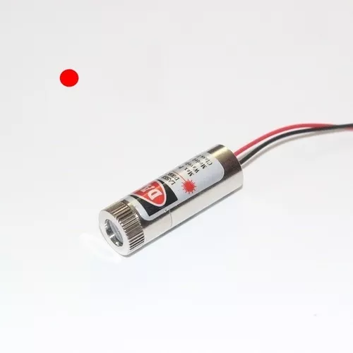 Diodo Laser Punto 5mW 650nm 12mm