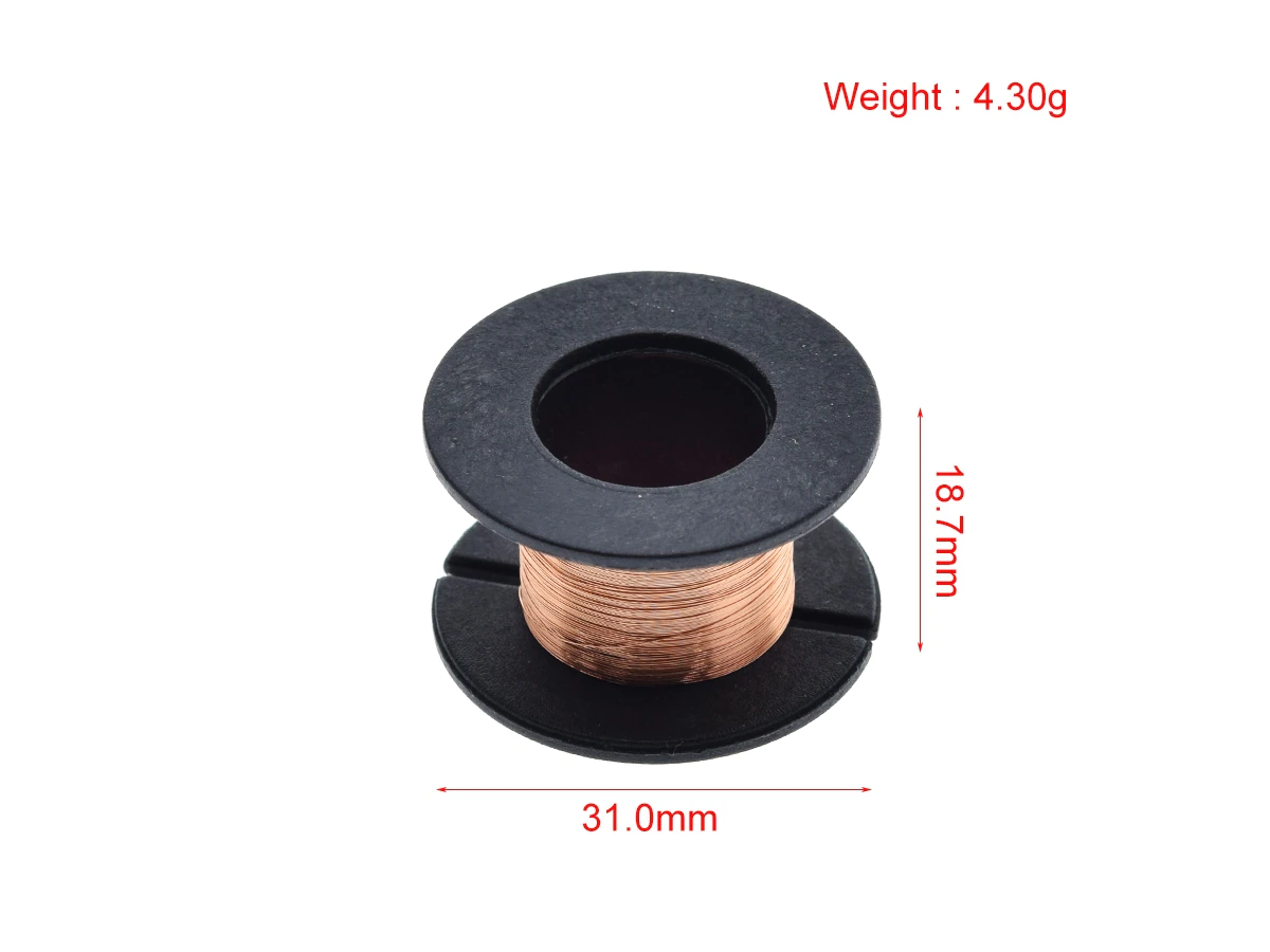 Hilo de cobre esmaltado 0.10 mm - Imagen 2