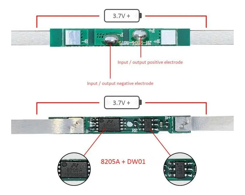 Cargador Baterías BMS 1S 2A Litio 18650 - Imagen 2